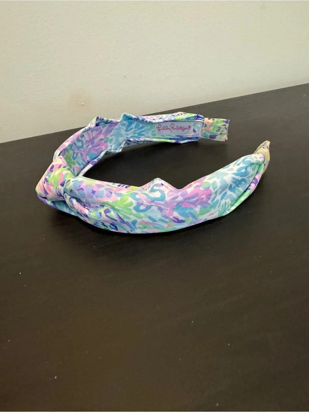 Lilly Pulitzer Floral Knotted Headband in Pastel Pink, Purple, Blue, Green
